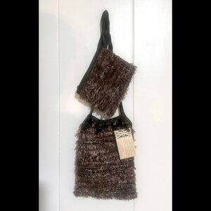 Jill Main New Zealand Shoulder Bag and Accessory Bag Duo
